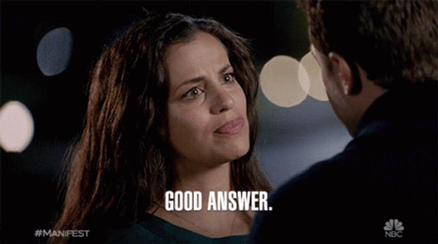 Good Answer Athena Karkanis GIF