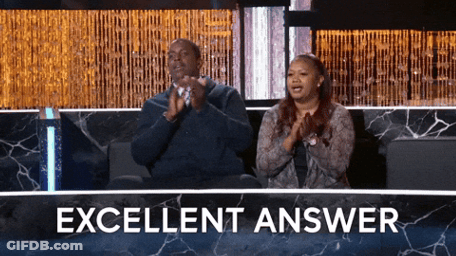 Good Answer Clapping Contestant GIF