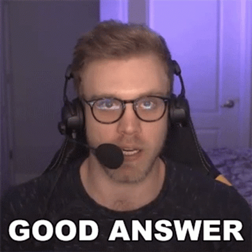 Good Answer Dave Olson GIF