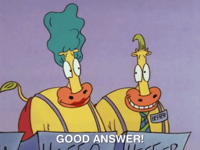 Good Answer Heffer Wolfe GIF