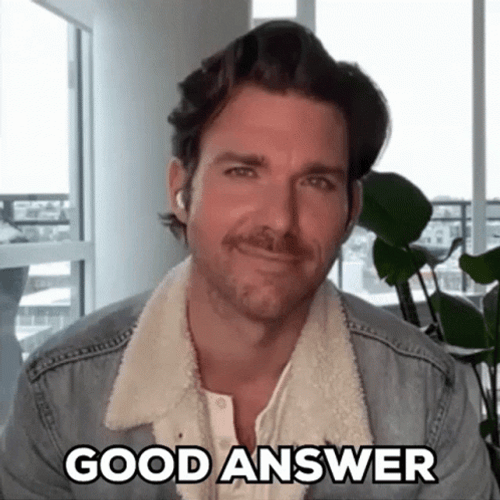Good Answer Kevin McGarry GIF