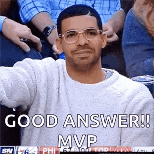 Good Answer MVP Clapping Man GIF