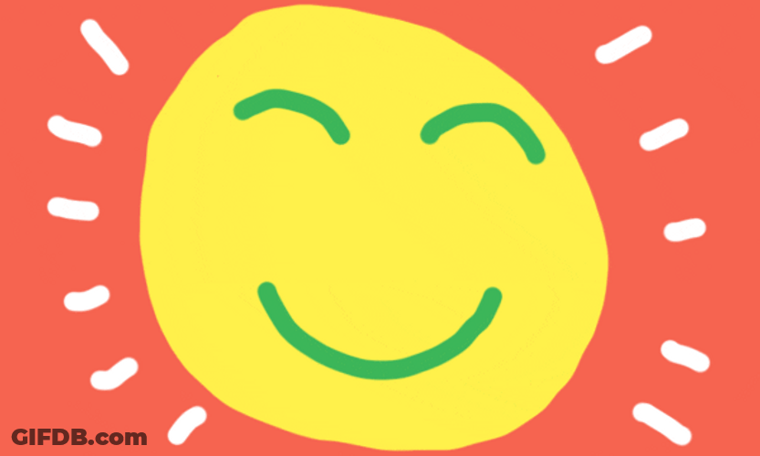 Good Day Happy Sunshine Animation GIF