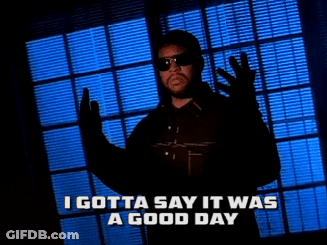 Good Day Ice Cube Rapping GIF