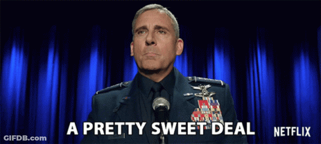 Good Deal General Mark Naird Space Force GIF