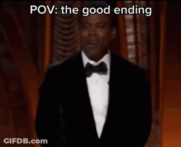 Good Ending Will Smith Slap Meme GIF