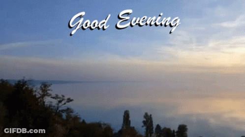 Good Evening Lake GIF