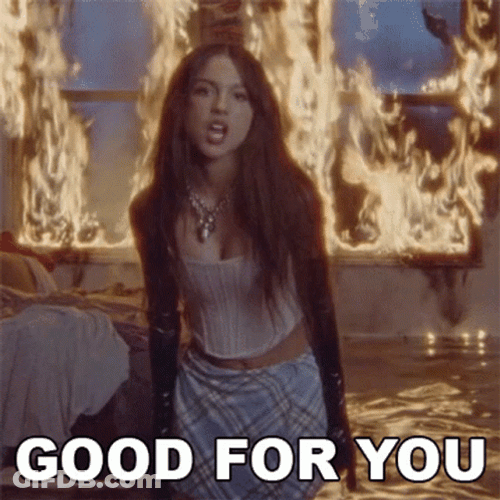 Good For You Olivia Rodrigo GIF