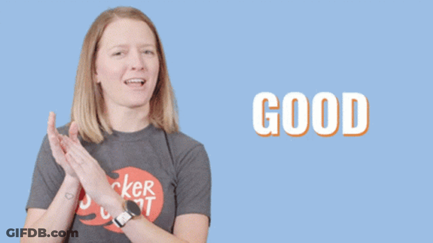 Good For You Small Clap GIF