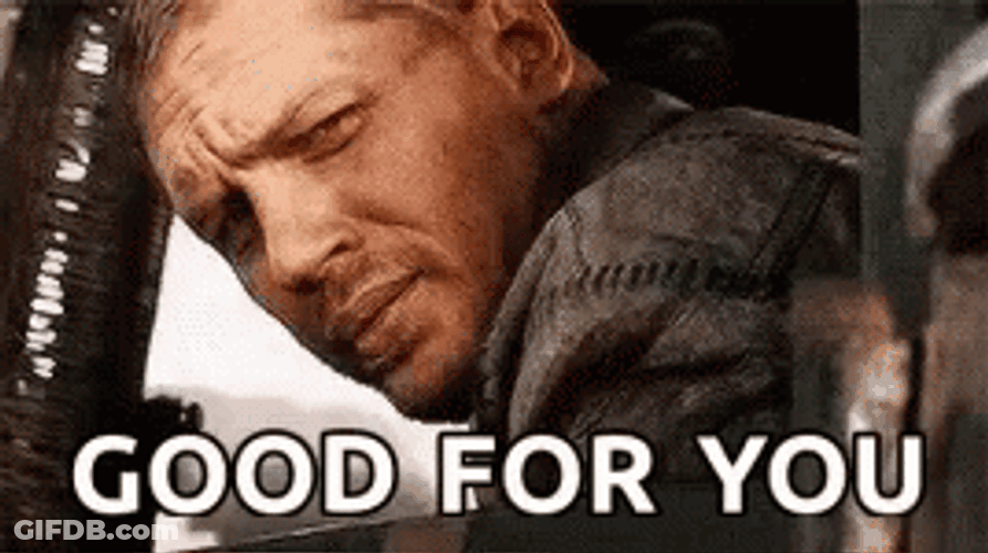 Good For You Tom Hardy GIF
