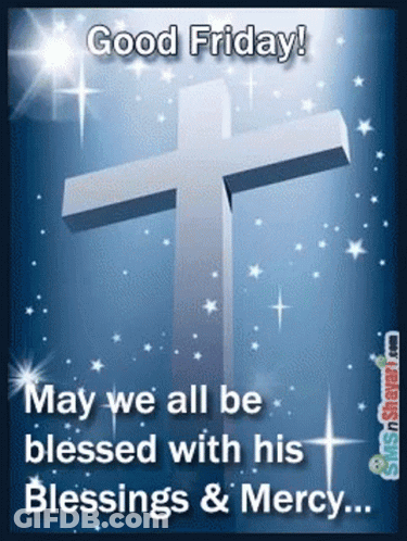 Good Friday Cross Blessings GIF