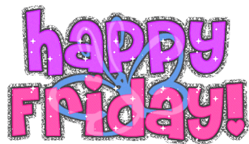 Good Friday Morning Happy Friday Sparkles Glitters GIF