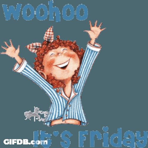 Good Friday Morning Woohoo Excited It's Friday GIF