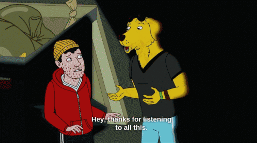 Good Friend Horseman Thanks For Listening GIF
