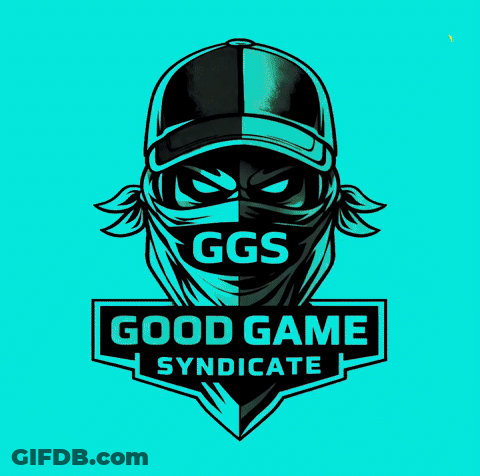 Good Game Syndicate Logo With Mask GIF
