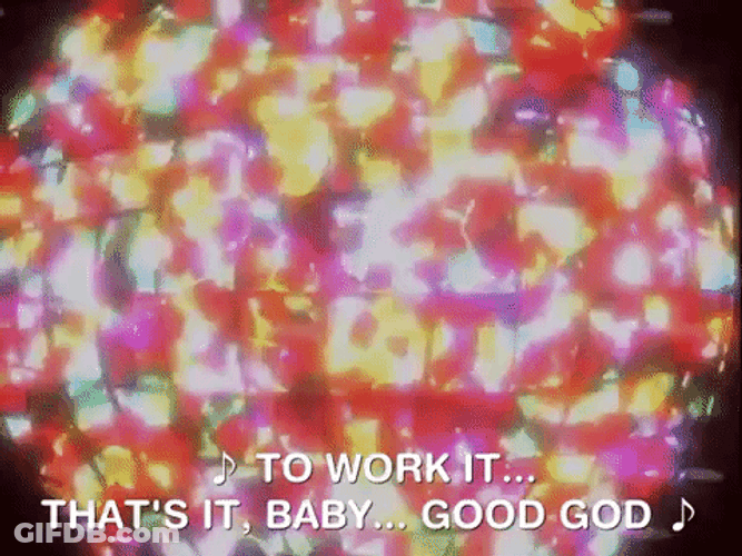 Good God Big Crystal Lights GIF