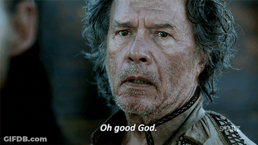 Good God Black Sails GIF