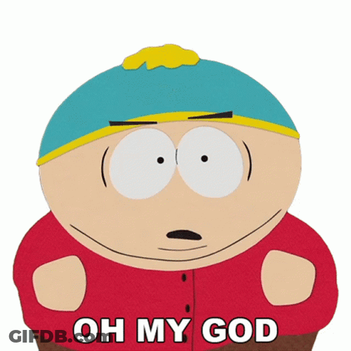 Good God Eric Cartman GIF