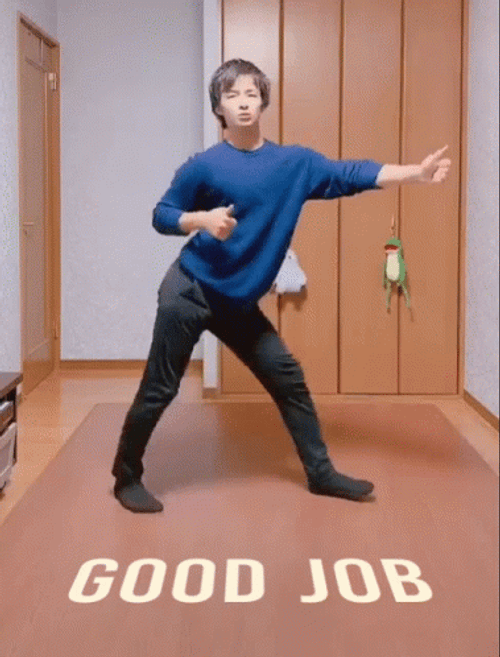 Good Job Dancing Man GIF