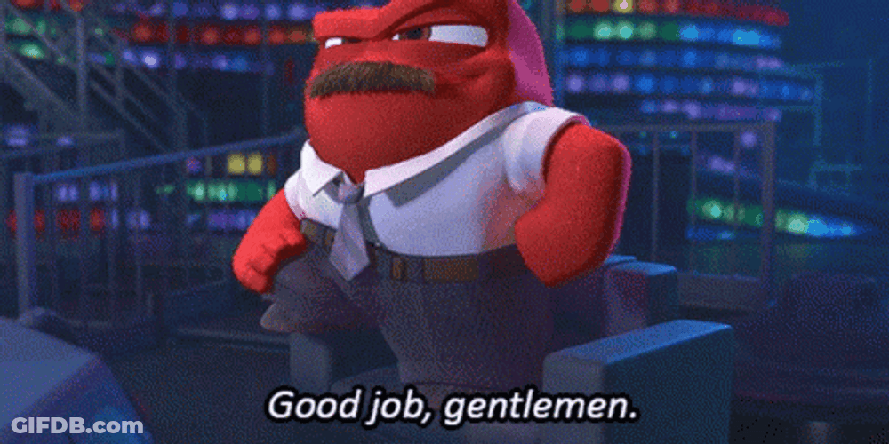 Good Job Gentlemen GIF