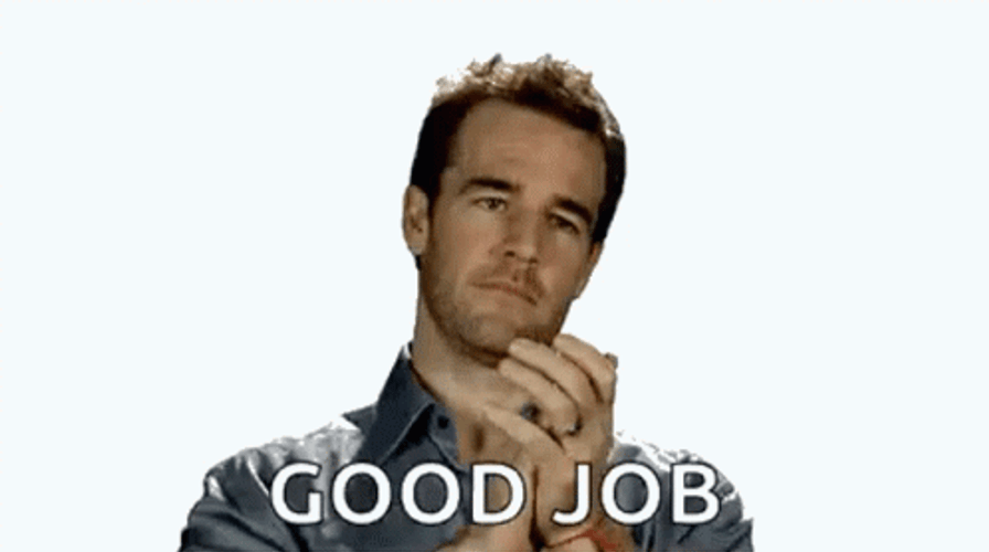 Good Job Man Clapping GIF