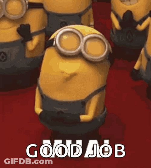 Good Job Meme Minions Kissy Face GIF