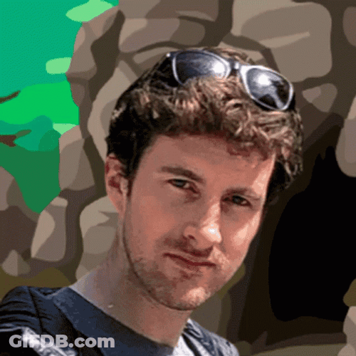 Good Looking Guy Side Stepping Goblin Cave Meme GIF
