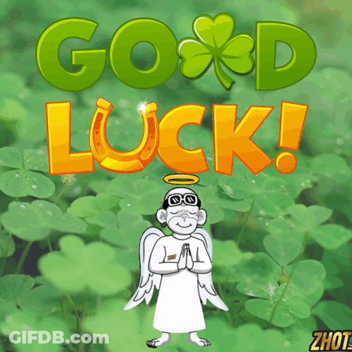 Good Luck Angel Poster GIF