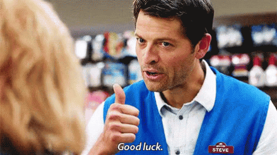 Good Luck Castiel Supernatural GIF