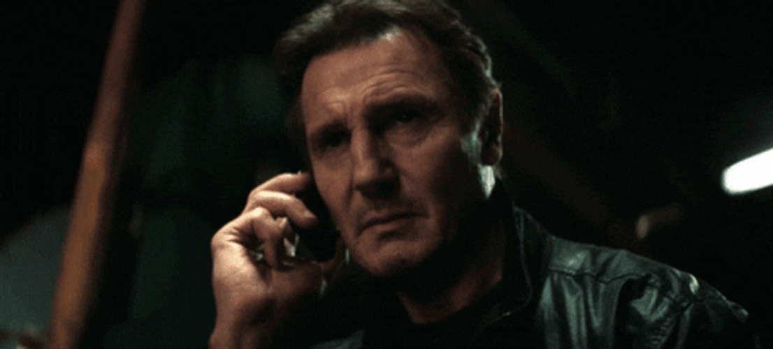 Good Luck Liam Neeson Taken GIF