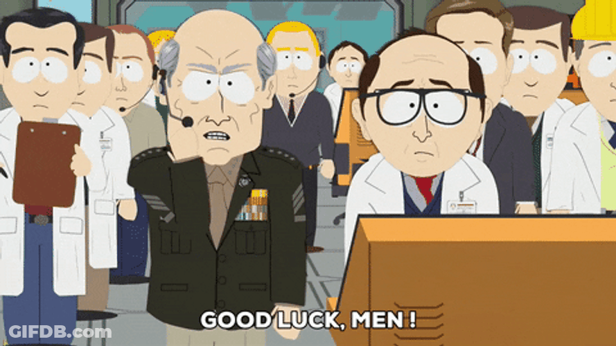 Good Luck Men And God Speed GIF