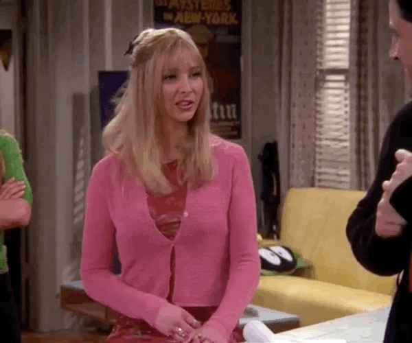 Good Luck Phoebe Buffay Friends GIF