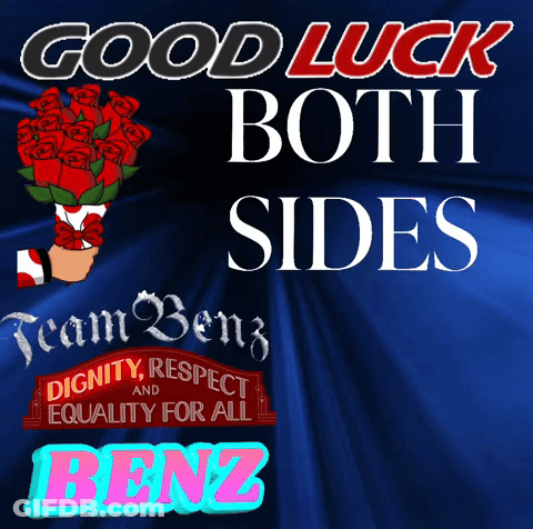 Good Luck Poster With Rose Bouquet GIF