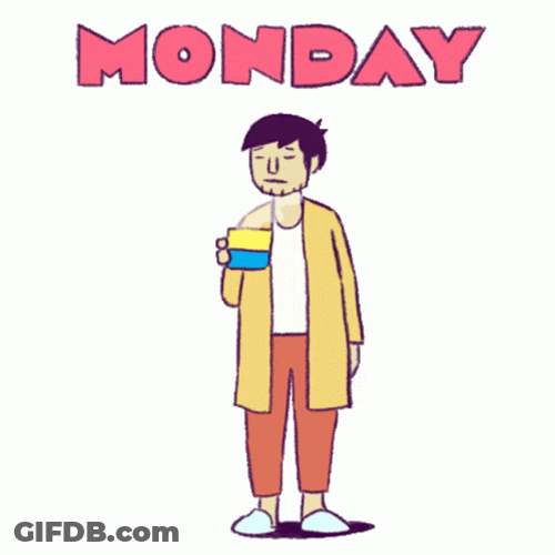 Good Monday Morning Gargling Water GIF