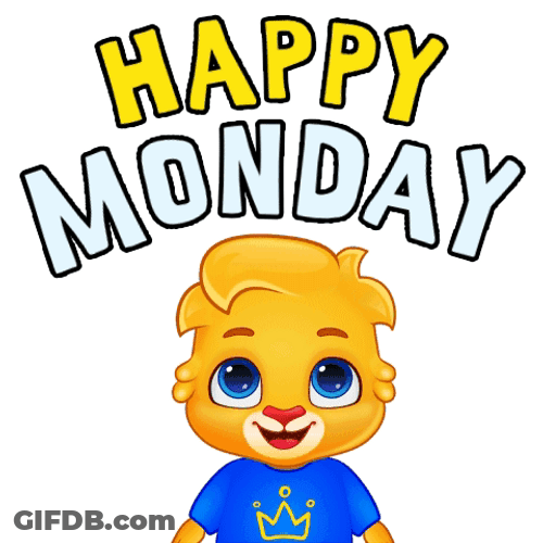 Good Monday Morning Lucas Happy Sad GIF