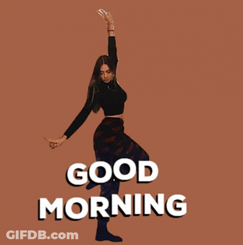 Good Monday Morning One Foot Stand GIF