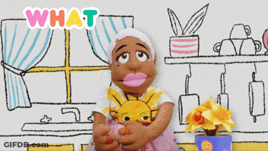 Good Monday Morning Puppet Grandma GIF