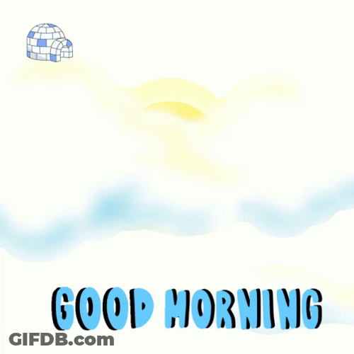 Good Monday Morning Sun Hiding On Clouds GIF