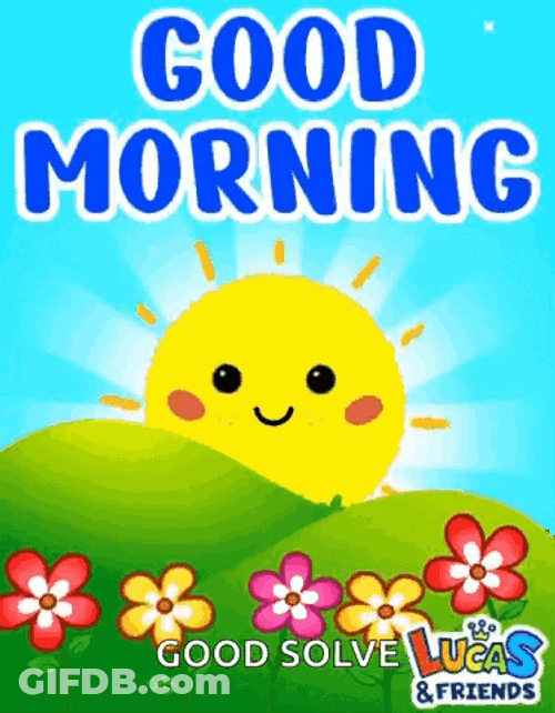 Good Monday Morning Sun Hill Flowers GIF