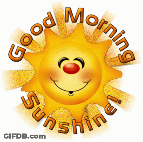 Good Monday Morning Sunshine GIF