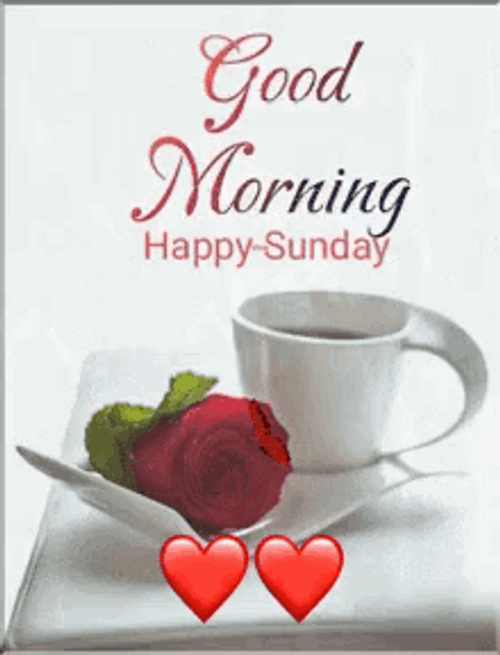 Good Morning And Have A Great Sunday Coffee GIF