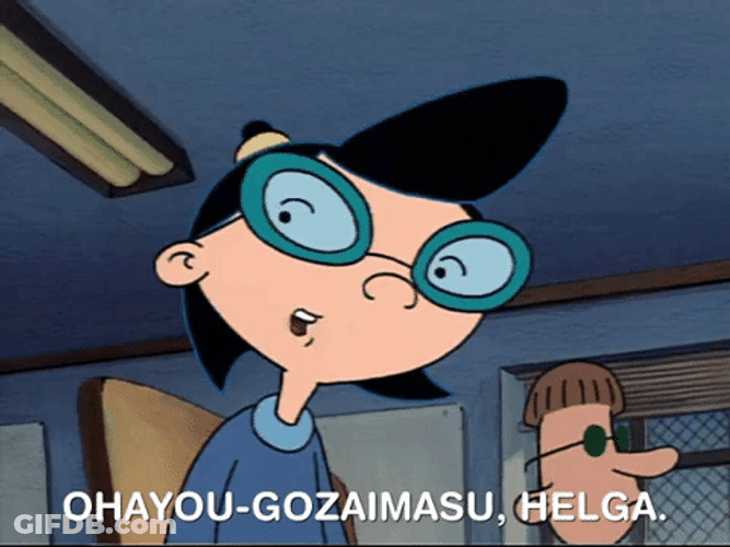 Good Morning Anime Japanese Greeting GIF