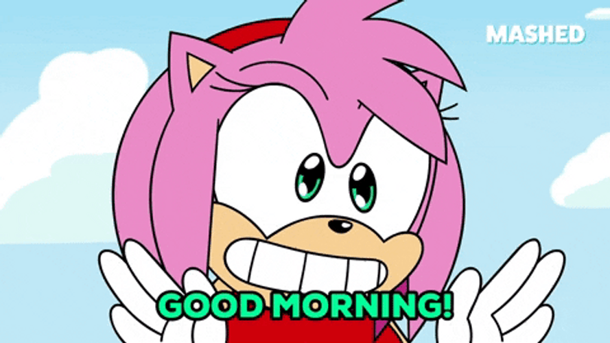 Good Morning Anime Shy Hello GIF