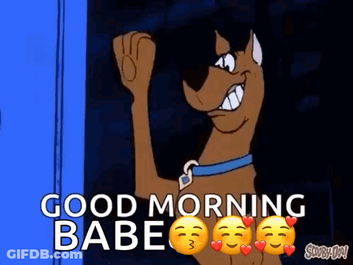 Good Morning Babe Wishing Great Day GIF