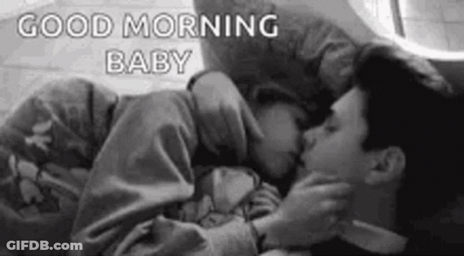 Good Morning Baby Kissing Forehead GIF