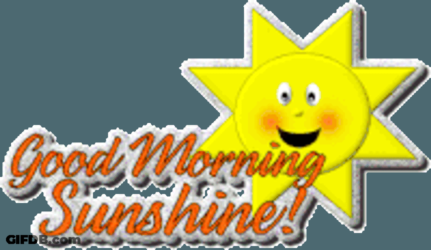 Good Morning Baby Sticker GIF