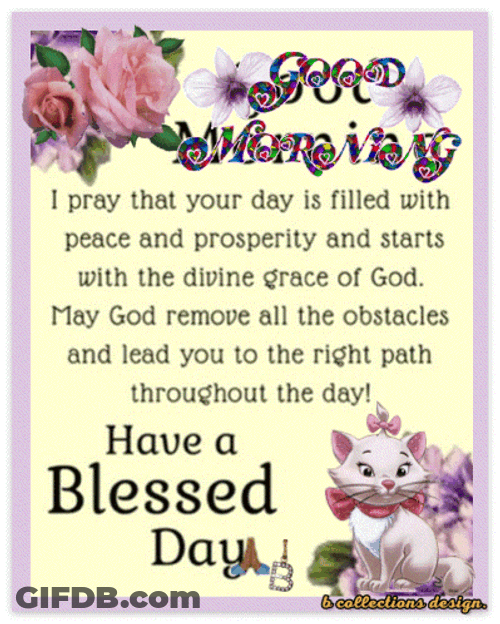 Good Morning Blessed Day GIF