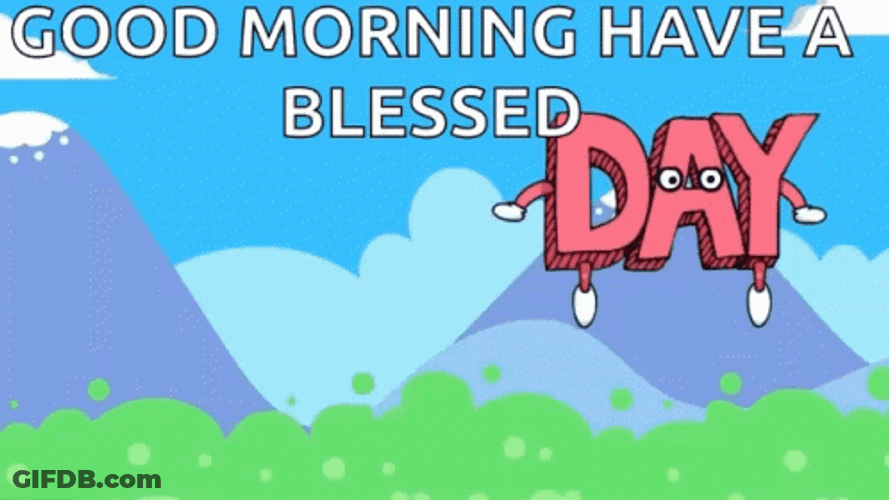 Good Morning Blessed Tuesday Animation GIF