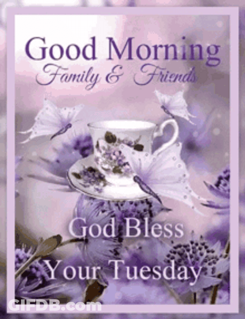 Good Morning Blessing Family & Friends GIF