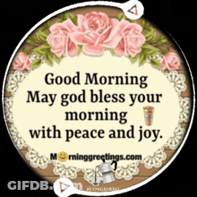 Good Morning Blessing Sign GIF